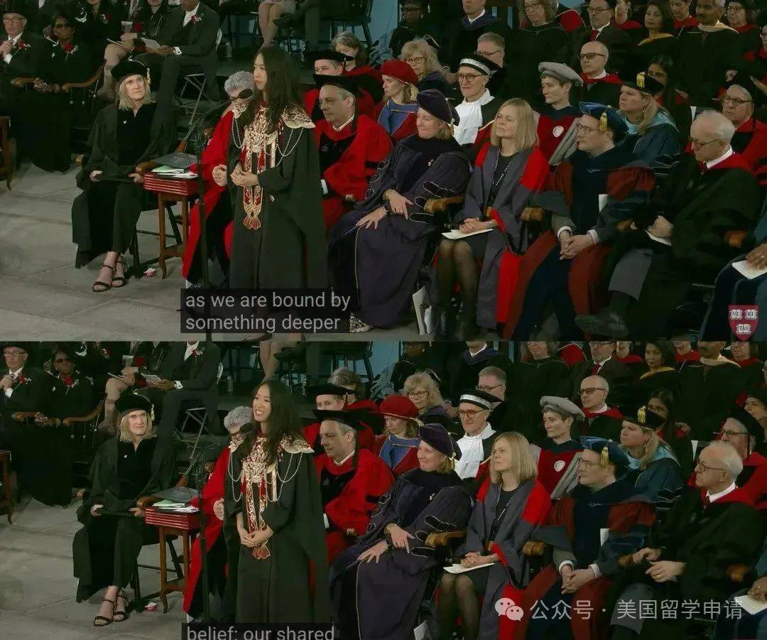 女生蒋雨融来自青岛英高毕业本科就读于杜克震撼全场！史上首位在哈佛毕业演讲的中国(图4)